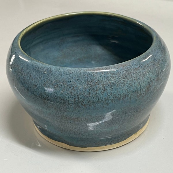 Handmade Pottery Planter Stoneware Handcrafted in Florida Wheel Thrown Ceramic