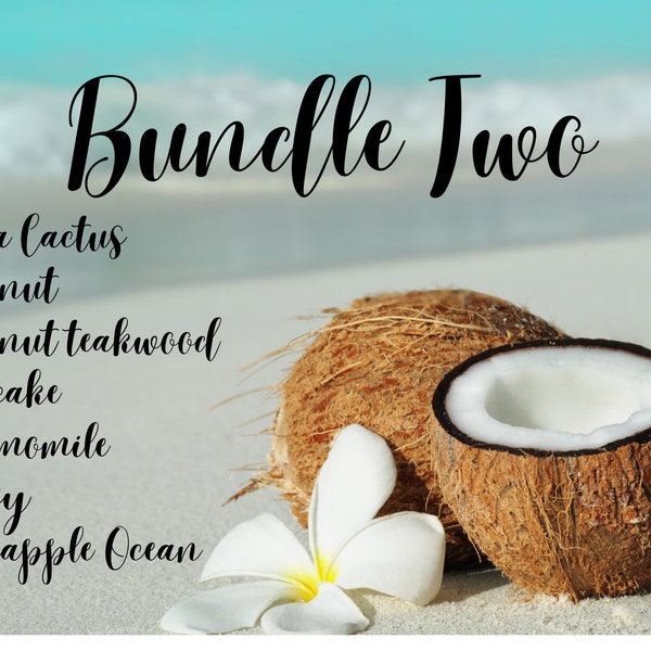 Coconut shell bundle, bundles, candles, candle bundle, variety candle bundle, coconuts, hand crafted candles, handmade candles, eco friendly