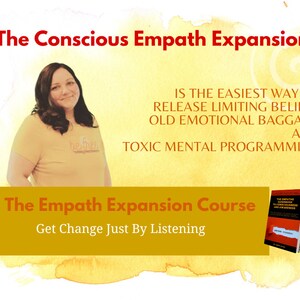 Becoming The Conscious Empath: Empaths Guidebook To Consciousness And Awareness, Empowered Empath Course,  Audio Book, Instant Download