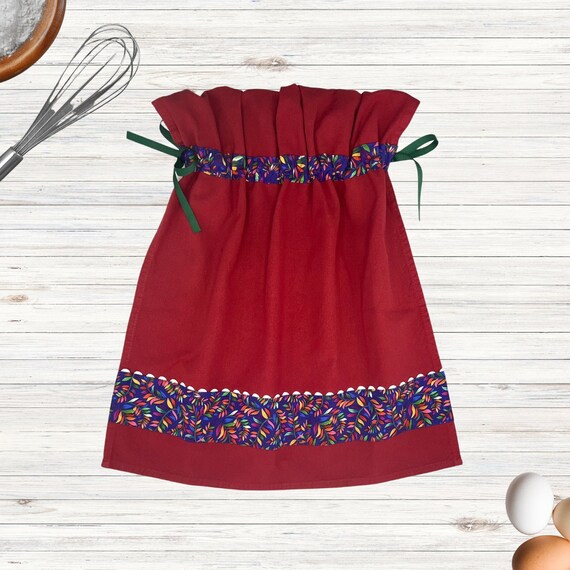 Fall, Oven Door Towel Dress, Fall Hanging Kitchen Towel, Gift for