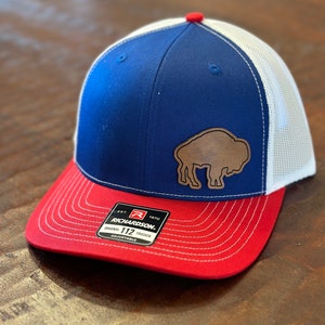 Buffalo Hat | Custom Leather Patch Hat