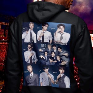 Bts Zip Hoody - Etsy