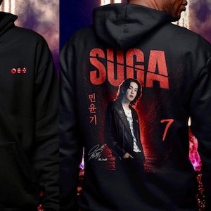 Bts Yoongi Hoodie - Etsy