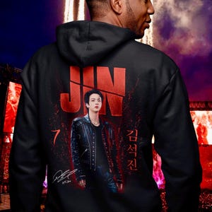 Bts Jin Hoodie - Etsy