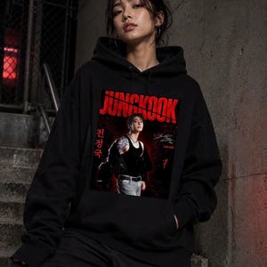 Jungkook Hoodies - Etsy