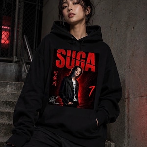 Bts Yoongi Hoodie - Etsy
