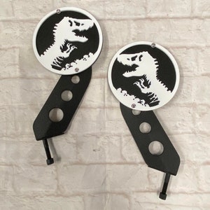T-Rex hinge mount side mirrors for Wrangler & Gladiator