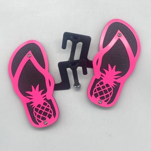 Pineapple flip flop foot pegs for Wrangler & Gladiator