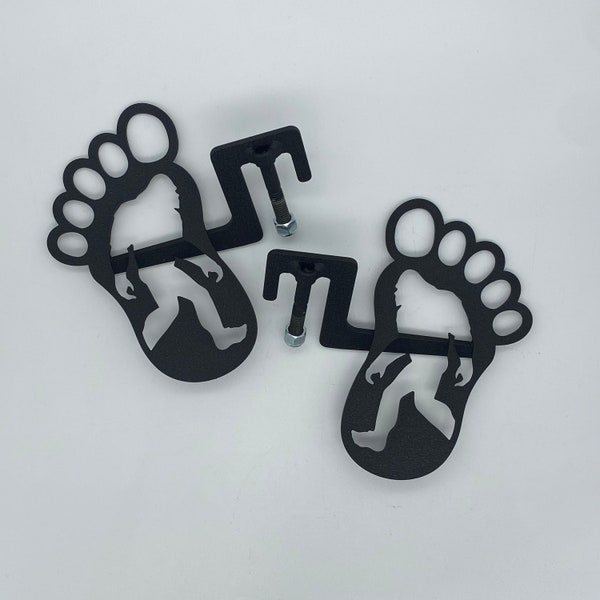 Bigfoot Footprint Foot Pegs for Wrangler and Gladiator