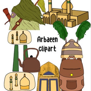 ArbaeenIllustrations, Hand drawn, Imam Hussain Clipart,Print Digital, Instant Download, Best Artwork, Ashura Clipart, Shia Artwork, الأربعين