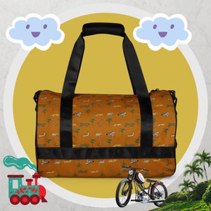 Darjeeling Limited Luggage Pattern Fan Art | Duffle Bag