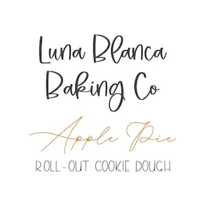 Apple Pie Roll-Out Cookie Dough Recipe