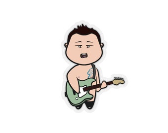 Rebel Chibi Tom DeLonge Sticker | Blink-182 Pop Punk Emo Merch