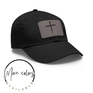 Christian Nail Cross Hat | Faith Hat | Religious Baseball Cap | Christian Gift for Men & Women | Spiritual Apparel | Nail and Cross Hat