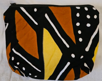 Afrikanischer Druck Kosmetiktasche und Travel Zip Bag