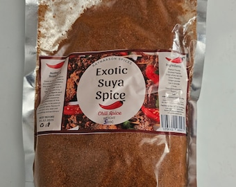Exotic Suya Spice: West African Chili  Seasoning