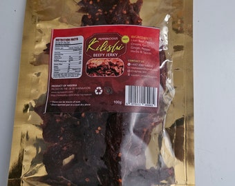 Kilishi - Beef Jerky Halal