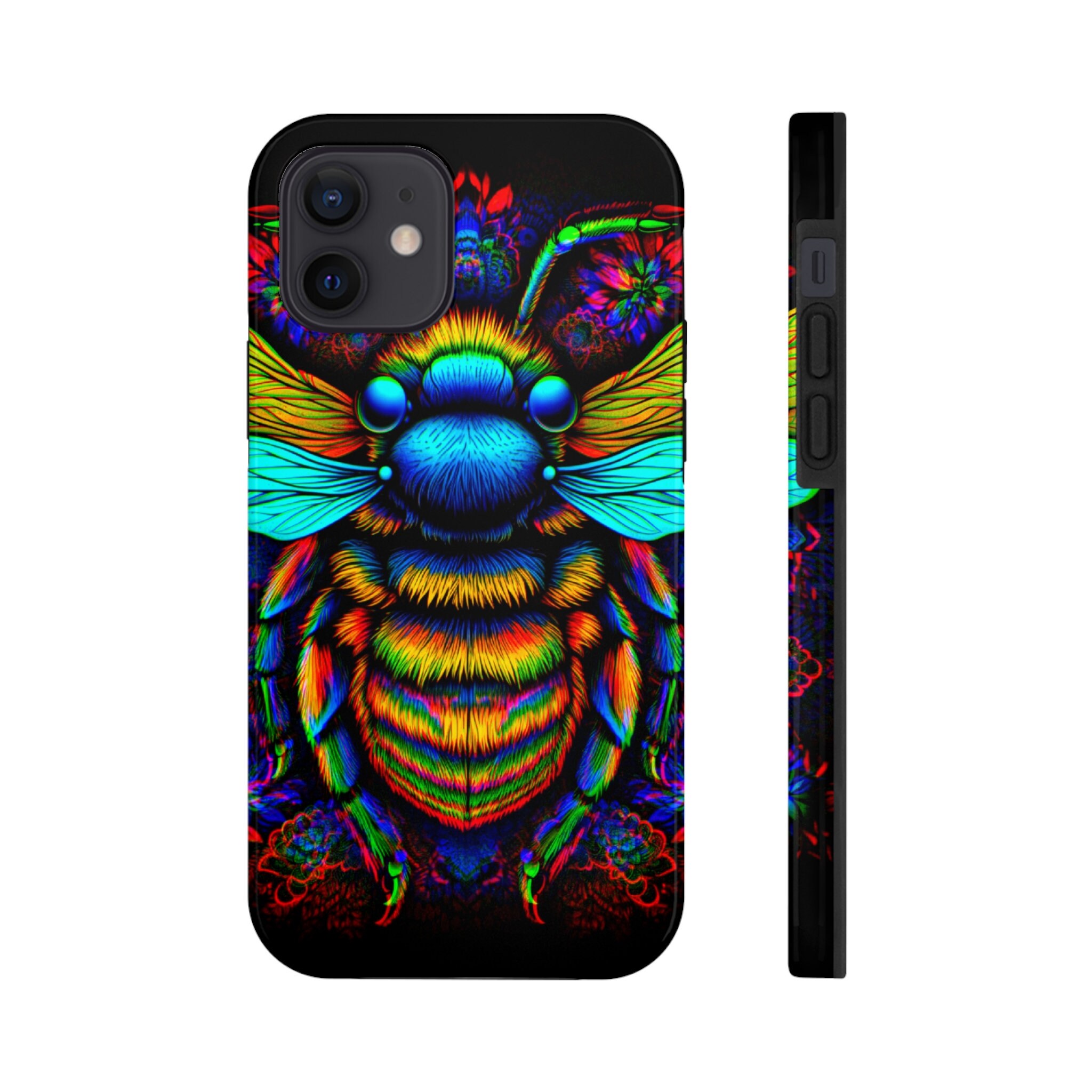 Bumblebee Blacklight Art for Iphone 14 Pro Max Case Iphone Etsy