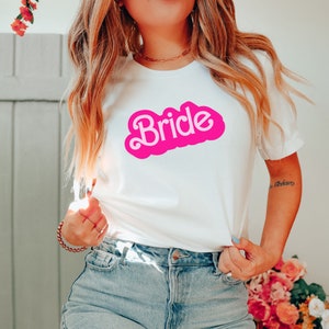 Barbi Bride Shirt, Bride To Be Shirt, Engagement Gift, Bachelorette Party Shirts, Bridal Party Shirt, Bachelorette Shirts, Bridesmaid Shirts