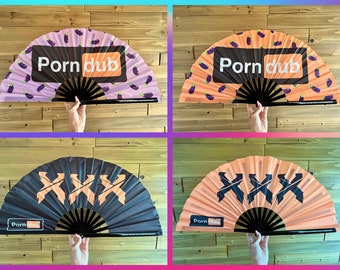 Custom Headbanger Giant Folding Rave Fan for Festival EDM