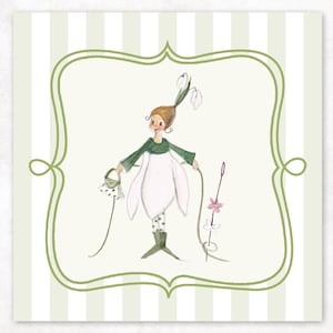 NEU: Patch "Schneeglöckchenelfe" acufactum