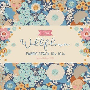 Tilda Wallflower Fabric Pack 10 x 10 in