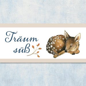 Webetiketten/Patch "Träum süß" acufactum