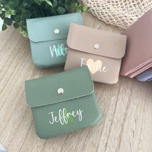 Einschulung Geschenk Kinder Ostern Geldbörse personalisiert Name + Symbol mini Geldbörse bunt Kinder Geschenk Schule Schulstart