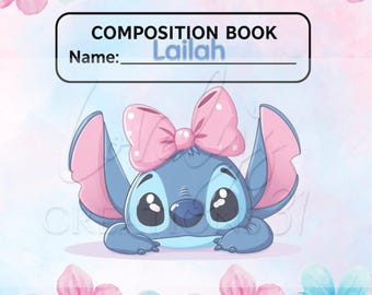 Composition Book | Composition Notebook | Composition Template | Composition Notebook Template