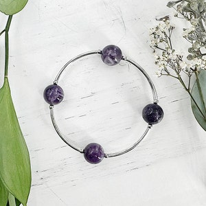 Amethyst Bracelet - Be Grateful