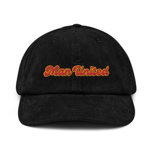 Manchester United Script Corduroy Hat