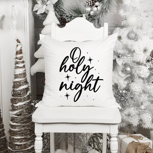 Oh Holy Night Church Pillow | Little Birdie