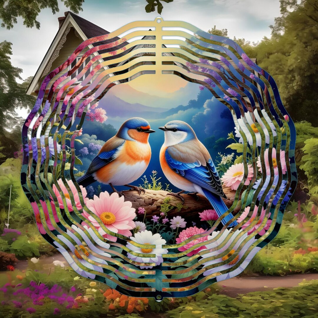 Spring Wind Spinner Spring Birds Wind Spinner 10