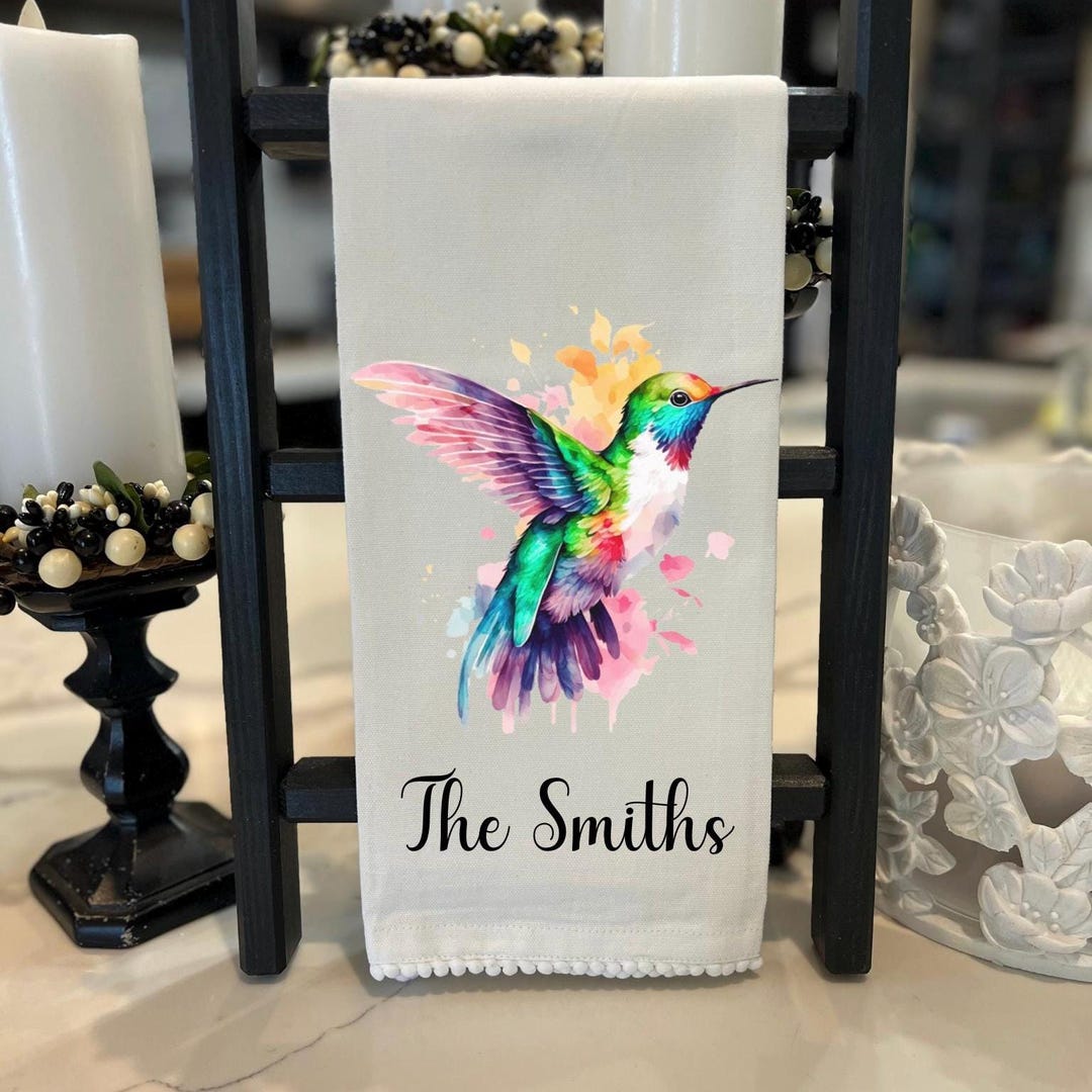 Yellow Bird Wash Towel