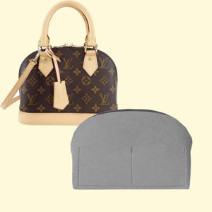 Bag Organiser Insert for Alma, Felt Purse Organiser for Alma PM Nano Alma Alma BB Alma MM, Handbag Organiser for Alma