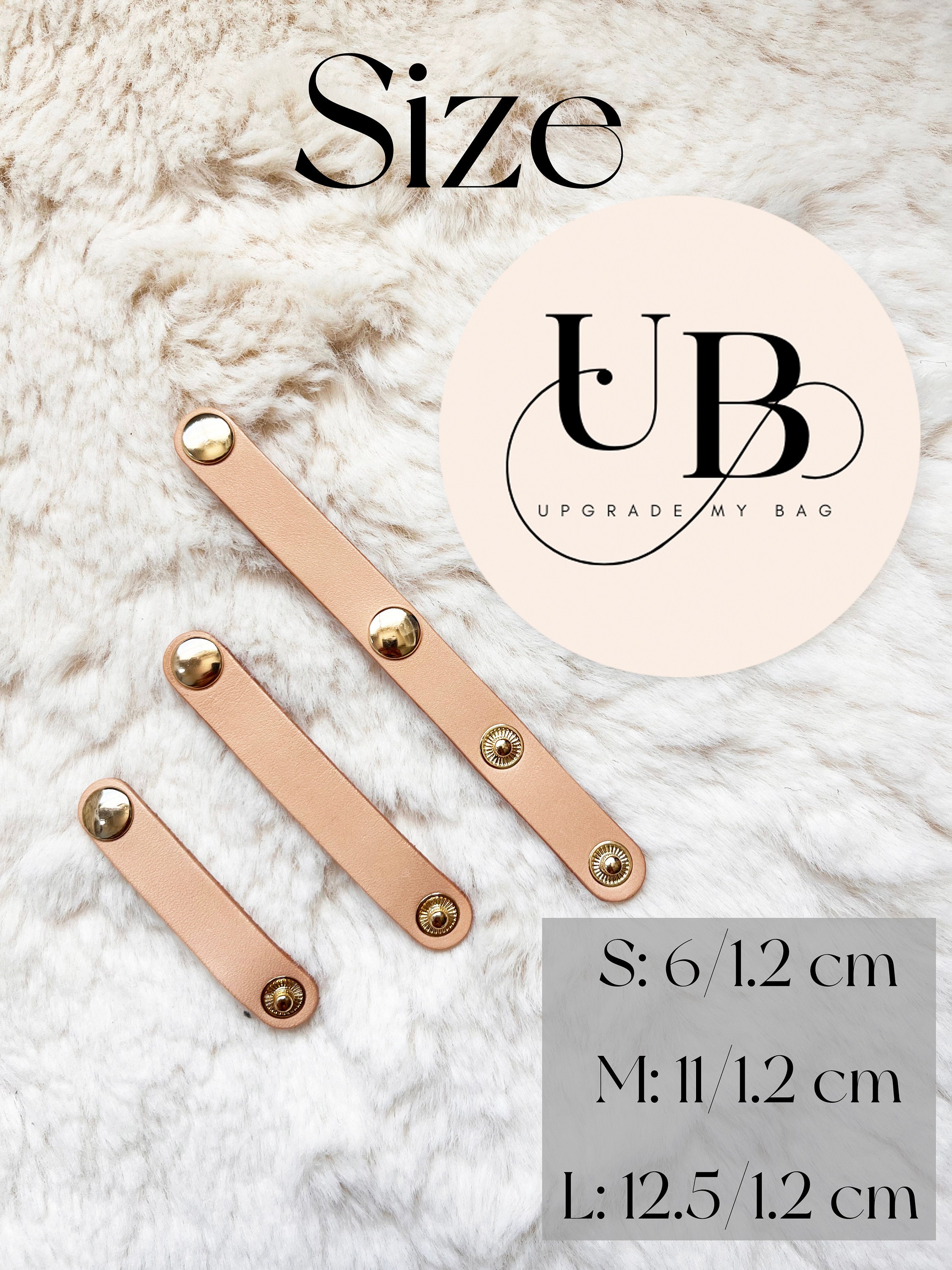 Fullgrain Leather Strap Adjuster/ Leather Strap Length Adjust Buckle