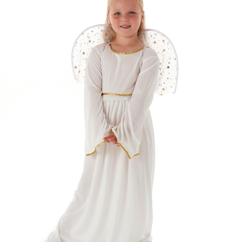 Kids Angel Nativity Costume - Etsy UK