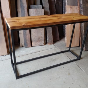 Waterfall Console Table
