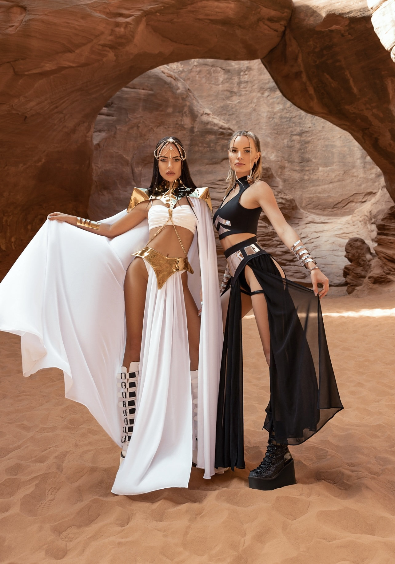 Goddess Headless rave festival concert music gypsy queen burning man costume new Music Festival Outfits Burning Man | TikTok main image 2