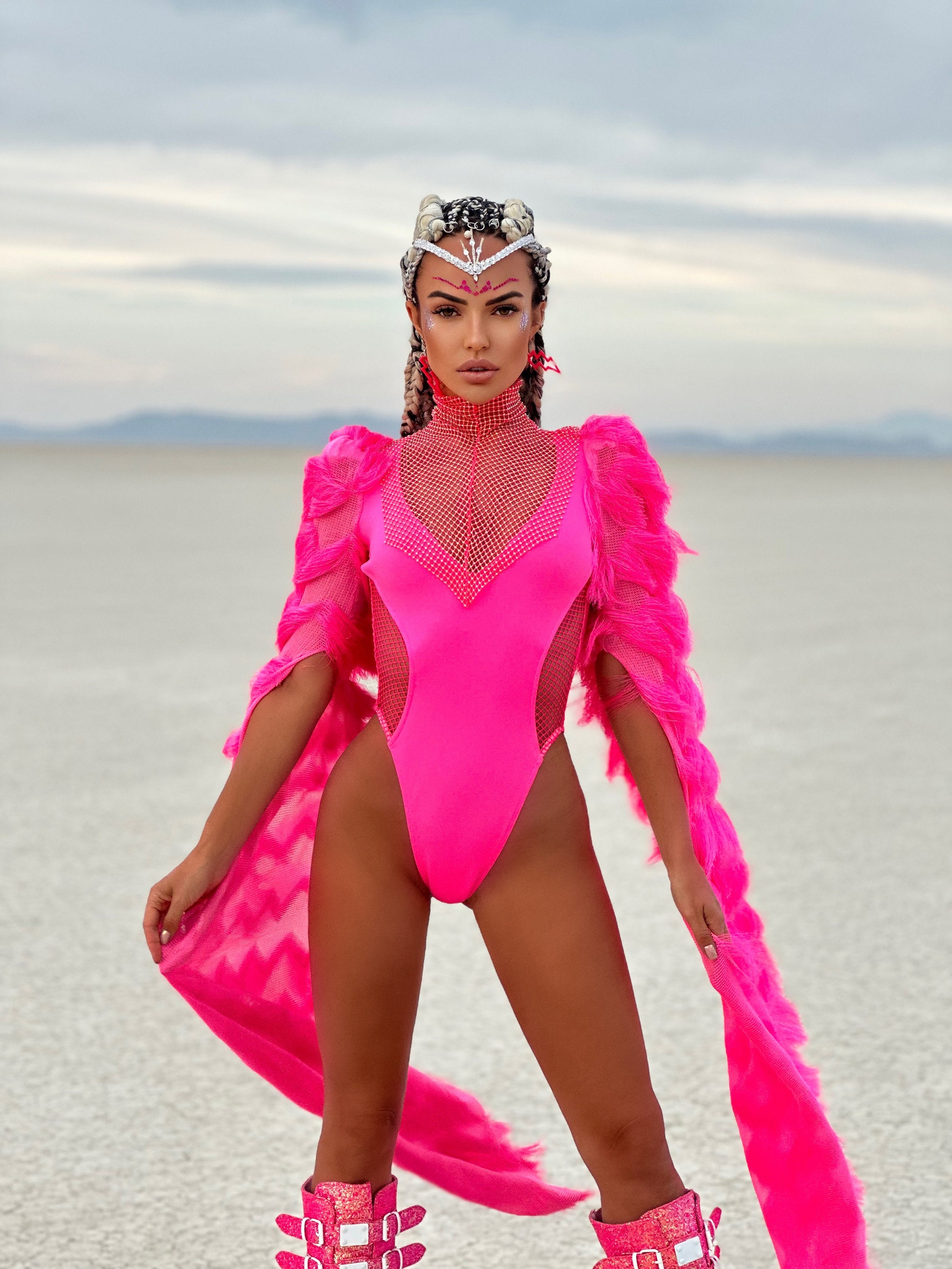 Pink hot sale scuba dress