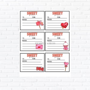 PTA PTO Valentine's Day Candy Gram |valentine School Fundraiser Flyer ...