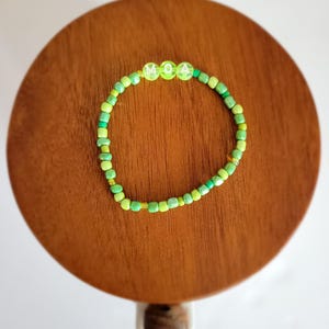 Moa beaded bracelet, Tomorrow by Together k pop group fan bracelet