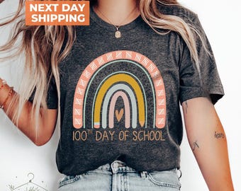 100th Day of School Shirt, Teacher Appreciation Tee