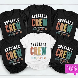 Custom Specials Crew Teacher Shirts, Custom Special Matching Elective Teacher Shirts, Custom Teacher Shirt, Personalized School T shirt