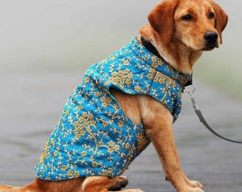 Blue Sherwani for pet, Indian dog outfit, , pet sherwani, pet wedding outfit, dog sherwani, cat sherwani, Embroidered dog Sherwani