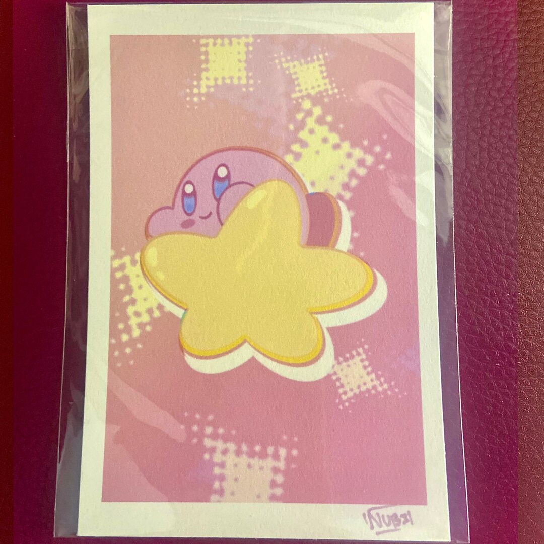 Kirby Art Print Etsy