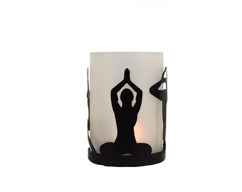 Yoga Tea Light Holder