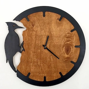 Woodpecker Shaped Wall Clock