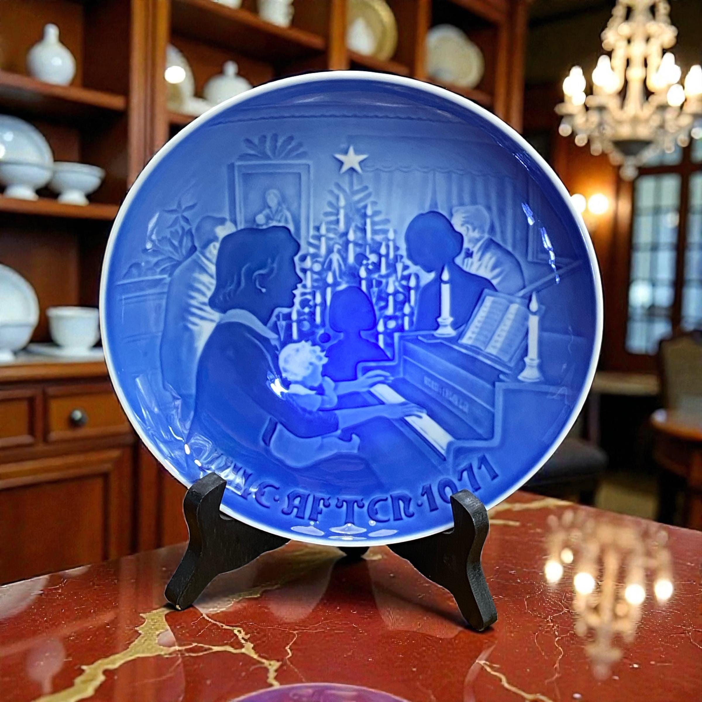 Vintage Bing & Grondahl Christmas Plate 1971 Jul I
