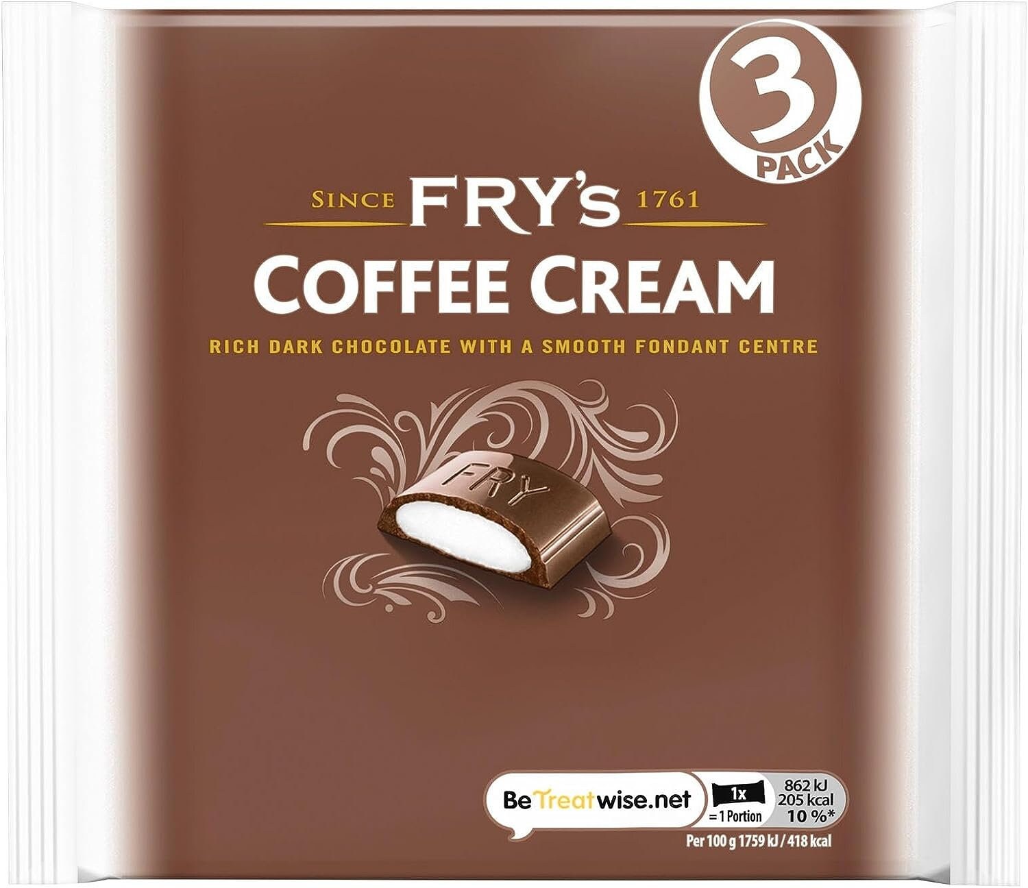 Fry's Coffee Chocolate Cream 3 X 49g Treat Pack Gift Etsy UK